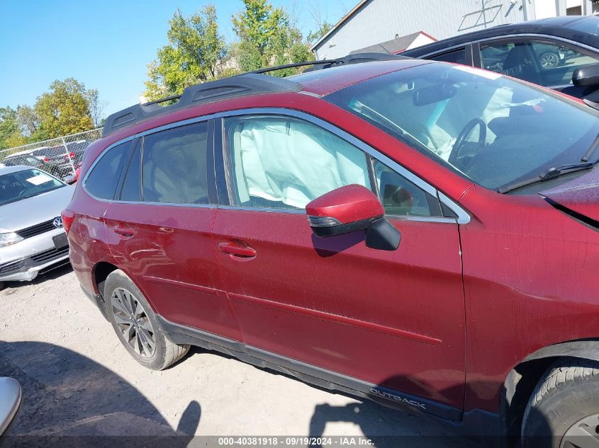 4S4BSBNC6F3346588 2015 Subaru Outback 2.5I Limited