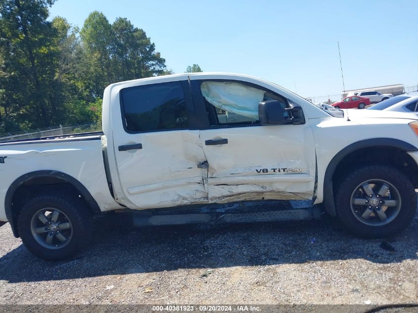 2014 Nissan Titan Pro-4X VIN: 1N6BA0EC5EN502146 Lot: 40381923