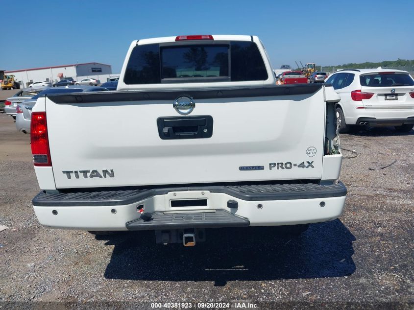 2014 Nissan Titan Pro-4X VIN: 1N6BA0EC5EN502146 Lot: 40381923