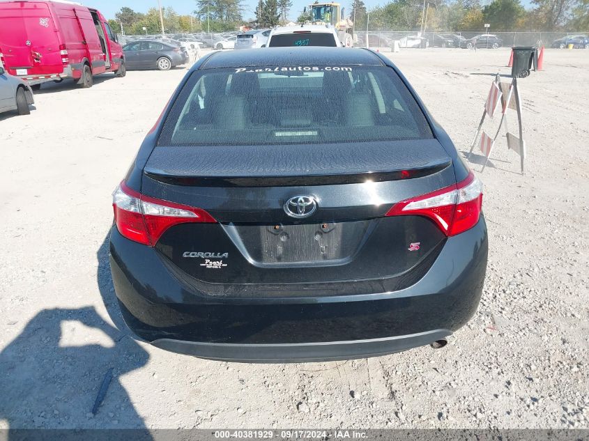 2015 TOYOTA COROLLA S PLUS - 2T1BURHE3FC481328