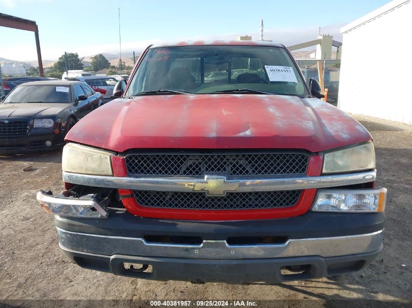 2004 Chevrolet Silverado 1500 Ls VIN: 2GCEK19T041389218 Lot: 40381957