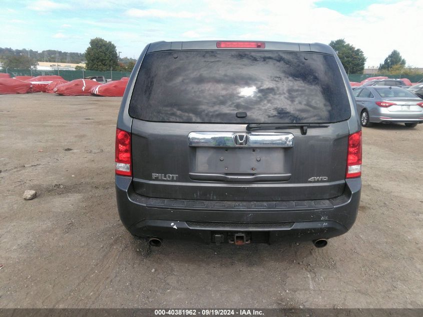 2013 Honda Pilot Ex-L VIN: 5FNYF4H51DB009810 Lot: 40381962