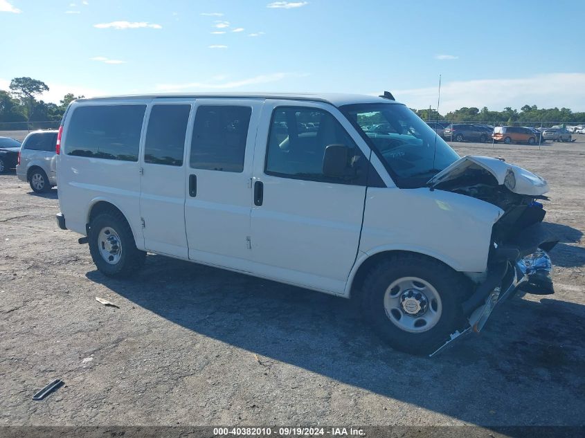 2020 Chevrolet Express Passenger Rwd 2500 Regular Wheelbase Lt VIN: 1GAWGFFG1L1232305 Lot: 40382010