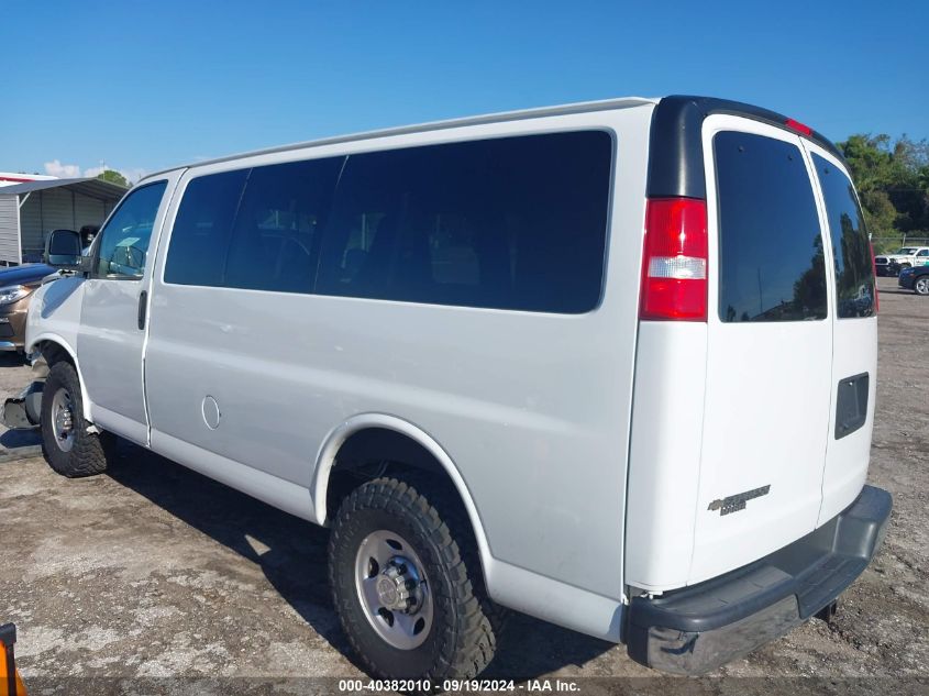 2020 Chevrolet Express Passenger Rwd 2500 Regular Wheelbase Lt VIN: 1GAWGFFG1L1232305 Lot: 40382010