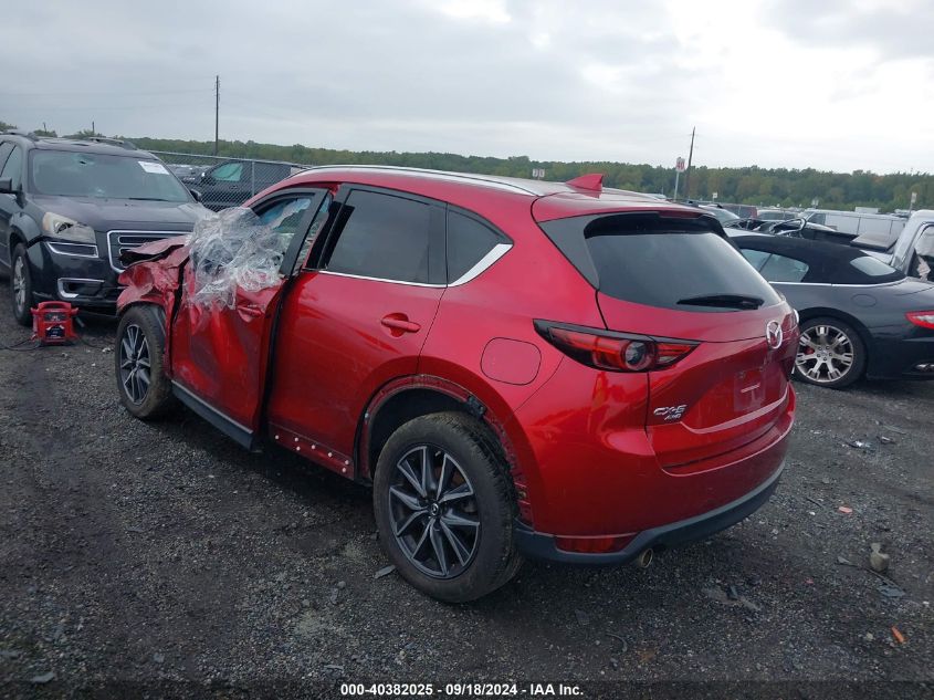 2018 Mazda Cx-5 Grand Touring VIN: JM3KFBDM6J0351309 Lot: 40382025