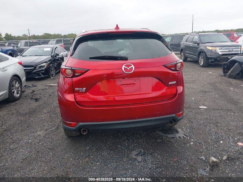 2018 Mazda Cx-5 Grand Touring VIN: JM3KFBDM6J0351309 Lot: 40382025