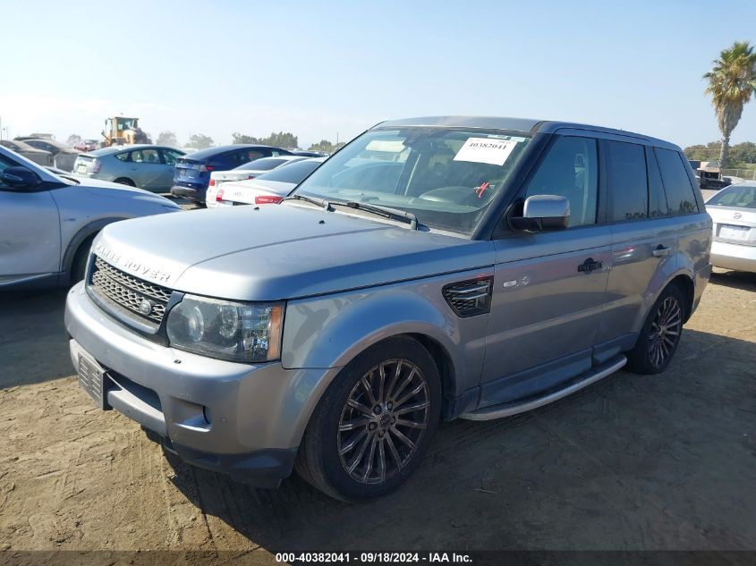 2013 Land Rover Range Rover Sport Hse VIN: SALSF2D45DA762233 Lot: 40382041