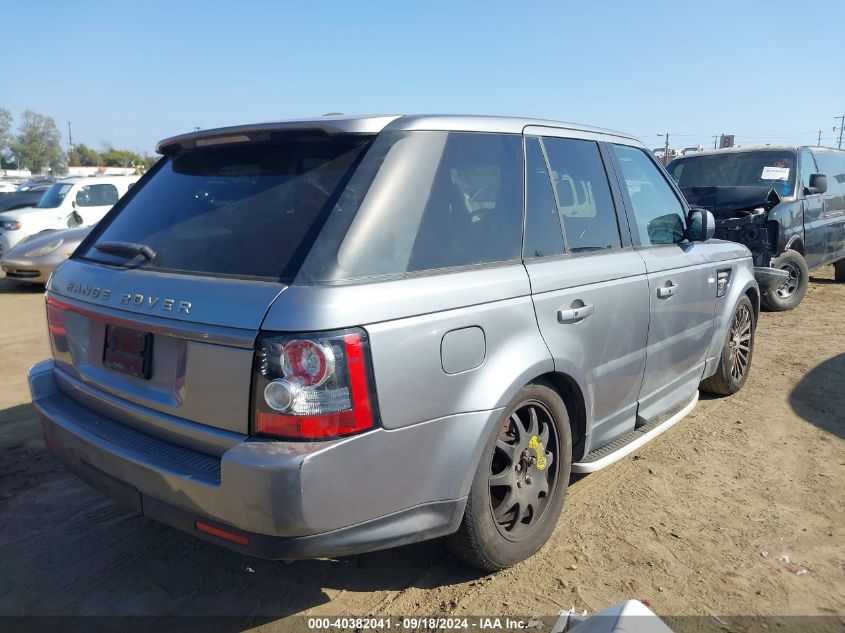 2013 Land Rover Range Rover Sport Hse VIN: SALSF2D45DA762233 Lot: 40382041