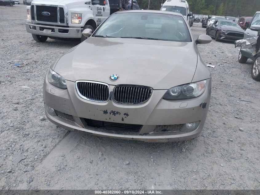 2008 BMW 335I I VIN: WBAWL73538PX56732 Lot: 40382060