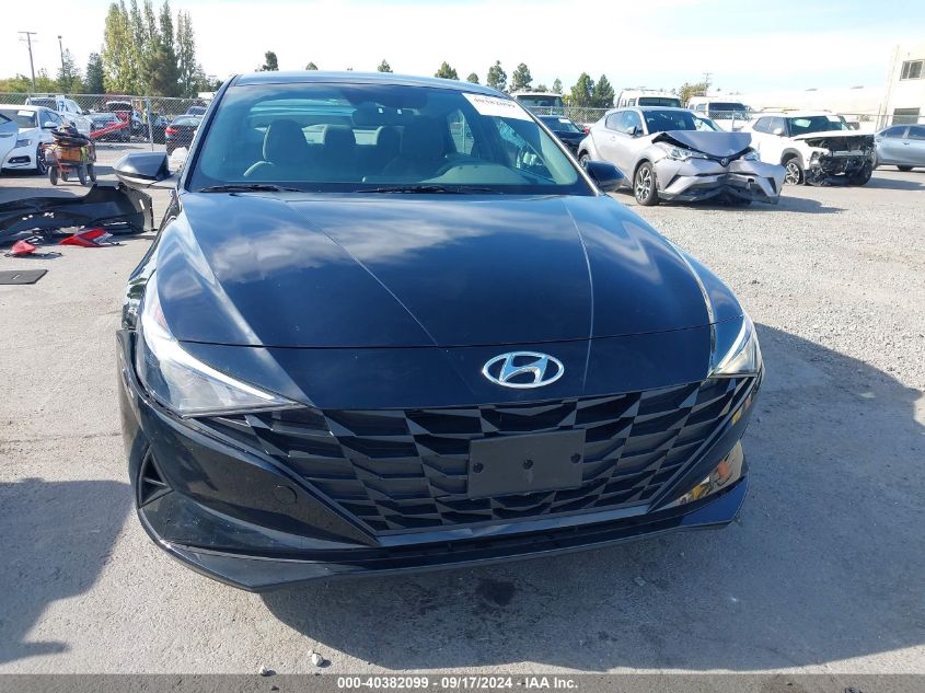 2022 Hyundai Elantra Sel VIN: KMHLM4AG0NU360367 Lot: 40382099