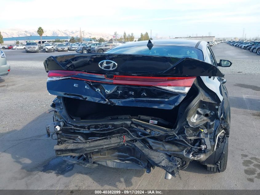 2022 Hyundai Elantra Sel VIN: KMHLM4AG0NU360367 Lot: 40382099