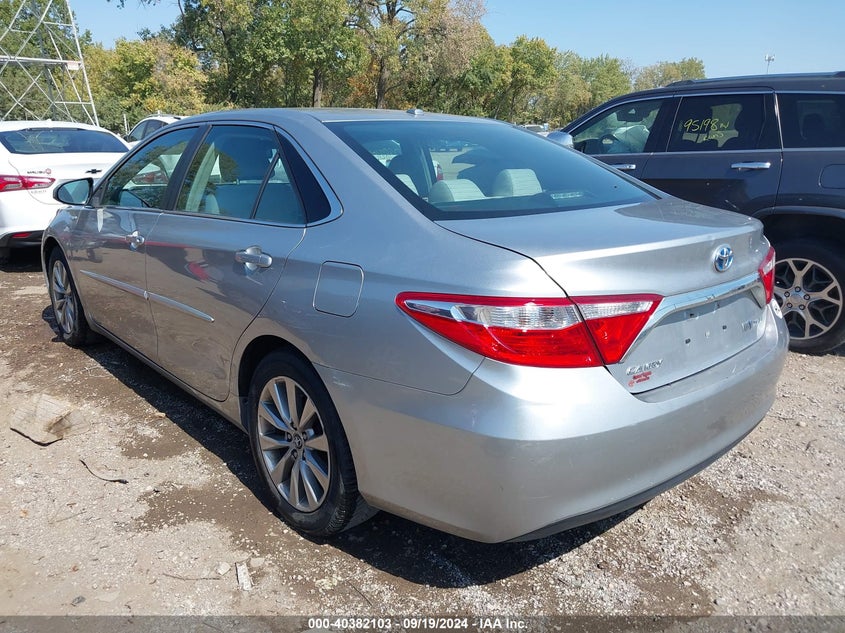 2015 TOYOTA CAMRY HYBRID XLE - 4T1BD1FK6FU167956