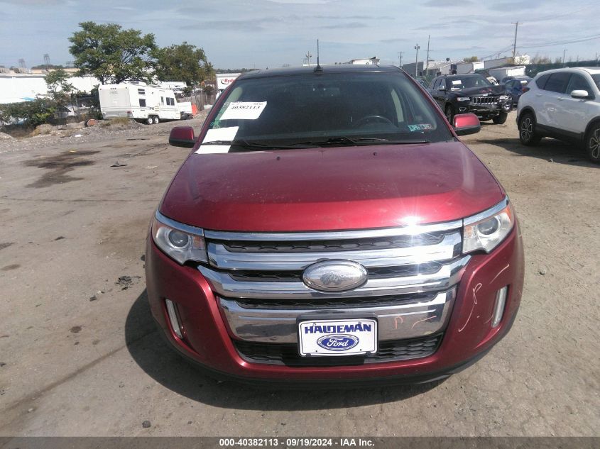 2014 Ford Edge Sel VIN: 2FMDK4JC5EBA00993 Lot: 40382113