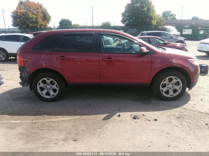 2014 Ford Edge Sel VIN: 2FMDK4JC5EBA00993 Lot: 40382113