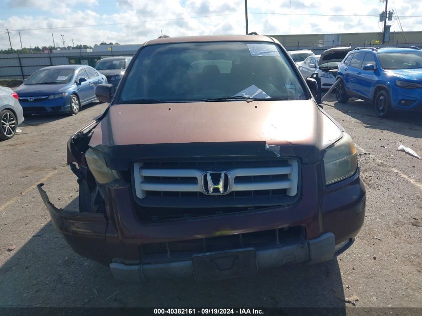 2008 Honda Pilot Se VIN: 5FNYF28398B024662 Lot: 40382161