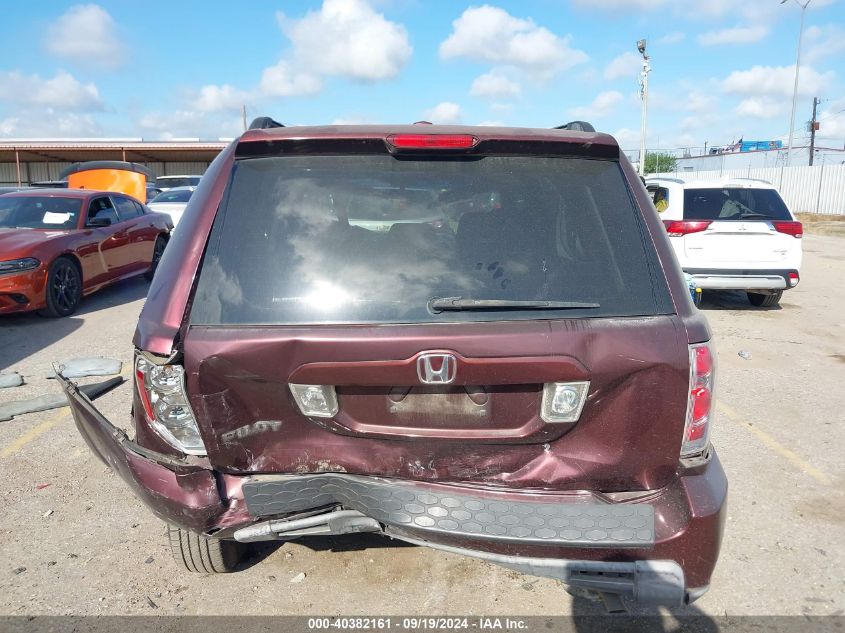 2008 Honda Pilot Se VIN: 5FNYF28398B024662 Lot: 40382161