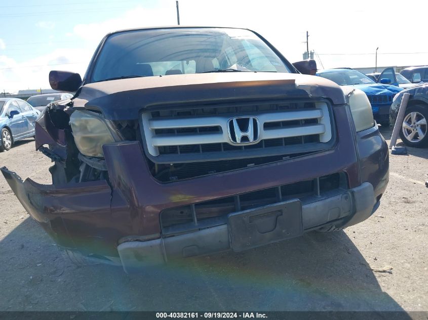 2008 Honda Pilot Se VIN: 5FNYF28398B024662 Lot: 40382161