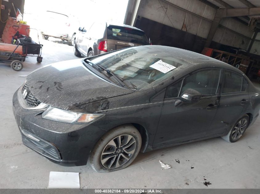 2013 Honda Civic Ex VIN: 19XFB2F84DE053634 Lot: 40382184