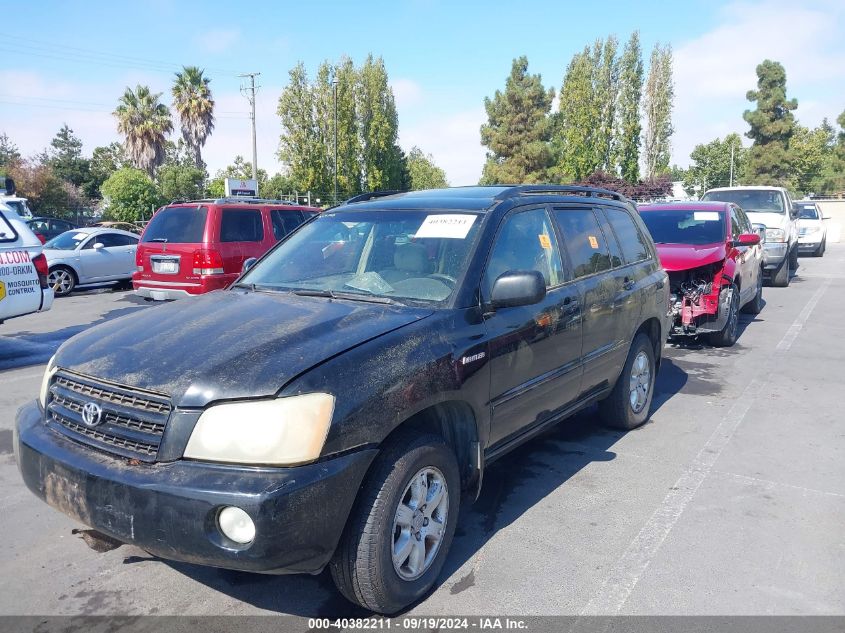 2003 Toyota Highlander Limited V6 VIN: JTEHF21A730106935 Lot: 40382211