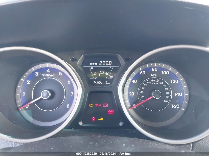 KMHDH6AHXEU027624 2014 Hyundai Elantra Coupe Gs/Se