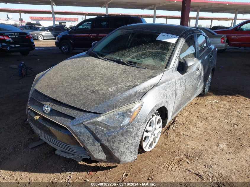 2017 Toyota Yaris Ia VIN: 3MYDLBYV7HY189074 Lot: 40382236