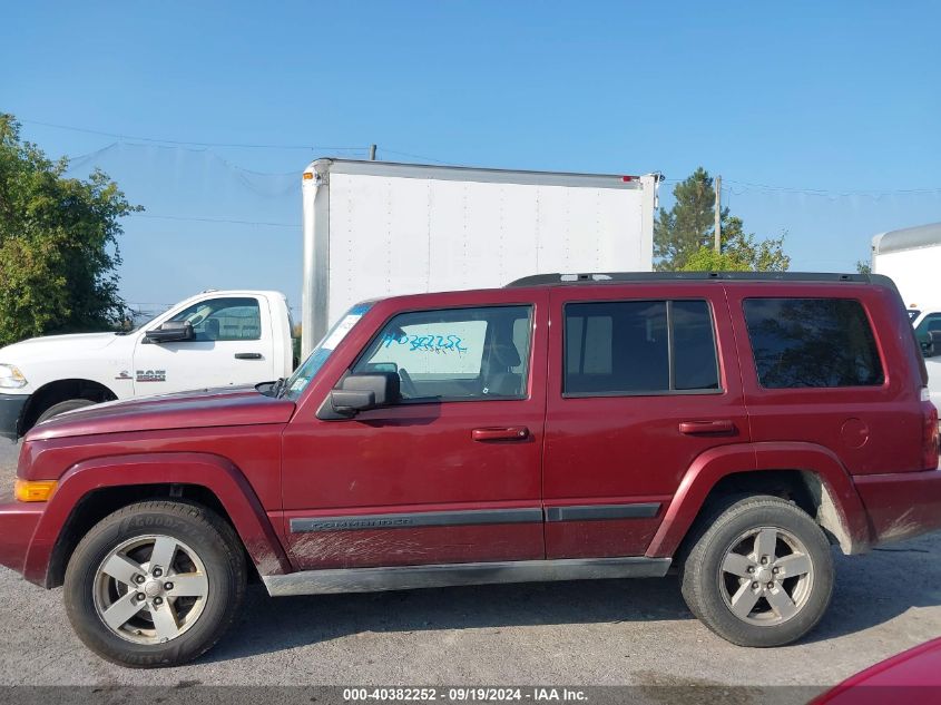 1J8HG48K47C527424 2007 Jeep Commander Sport