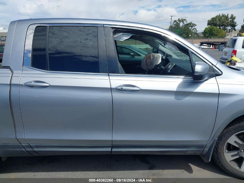 2019 Honda Ridgeline Rtl VIN: 5FPYK3F57KB045594 Lot: 40382260