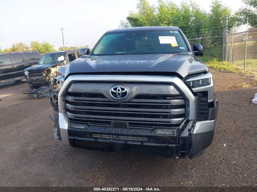 2024 Toyota Tundra Hybrid Limited VIN: 5TFJC5DB4RX048268 Lot: 40382271