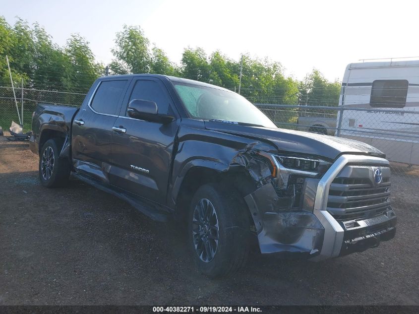 2024 Toyota Tundra Hybrid Limited VIN: 5TFJC5DB4RX048268 Lot: 40382271