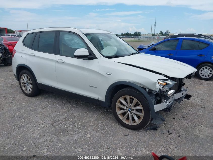 5UXWZ7C34H0V90065 2017 BMW X3 - Image 1