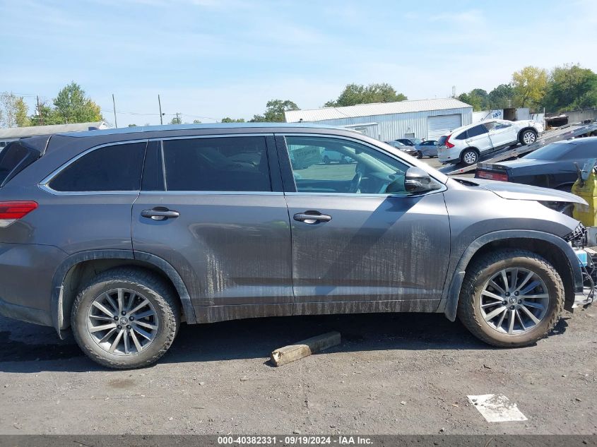 2018 TOYOTA HIGHLANDER XLE - 5TDJZRFH7JS533182