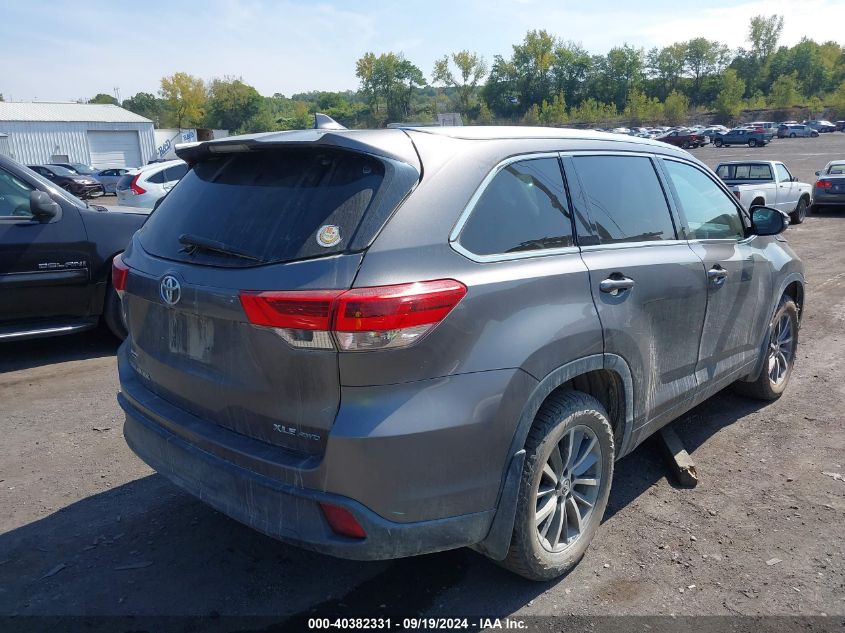 2018 TOYOTA HIGHLANDER XLE - 5TDJZRFH7JS533182