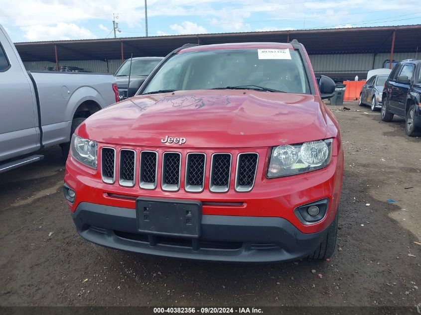 2016 Jeep Compass Sport Se VIN: 1C4NJDBB7GD723727 Lot: 40382356