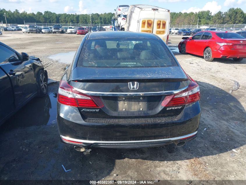 2017 Honda Accord Sport VIN: 1HGCR2F55HA216791 Lot: 40382357