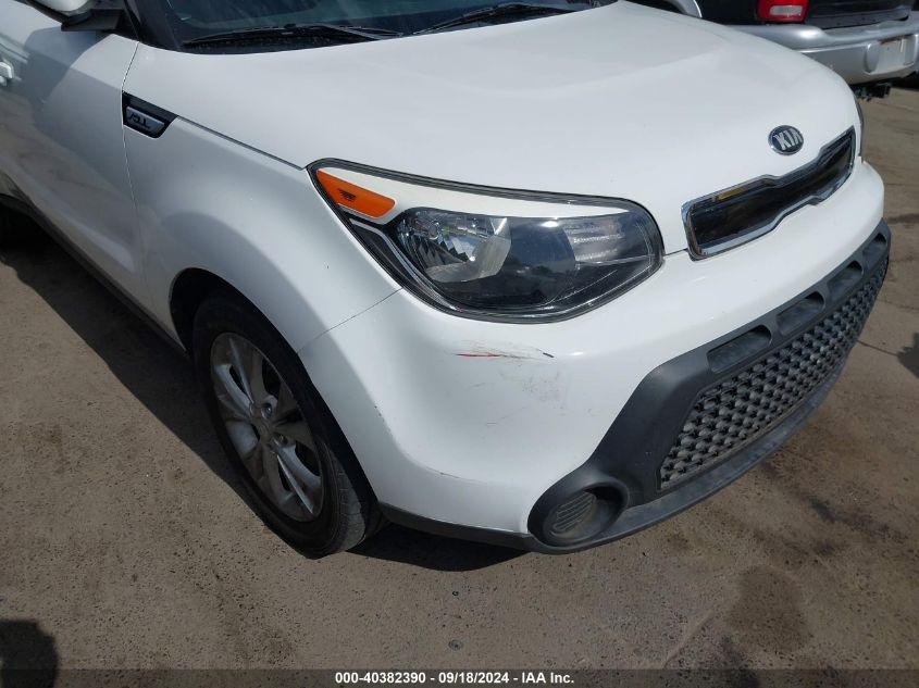 2015 Kia Soul + VIN: KNDJP3A58F7213337 Lot: 40382390