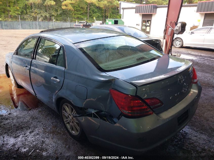 2008 Toyota Avalon Limited VIN: 4T1BK36B28U254385 Lot: 40382399