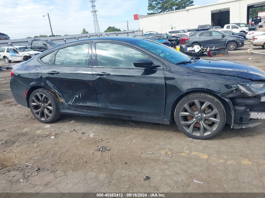 2015 Chrysler 200 S VIN: 1C3CCCBG1FN528758 Lot: 40382412