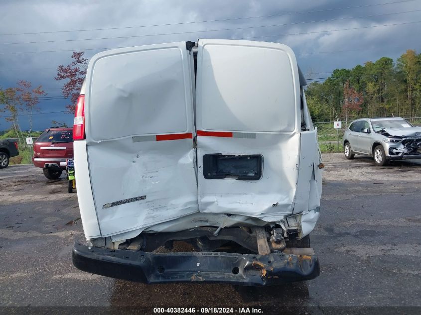 2020 Chevrolet Express Cargo Rwd 2500 Regular Wheelbase Wt VIN: 1GCWGAFPXL1244057 Lot: 40382446