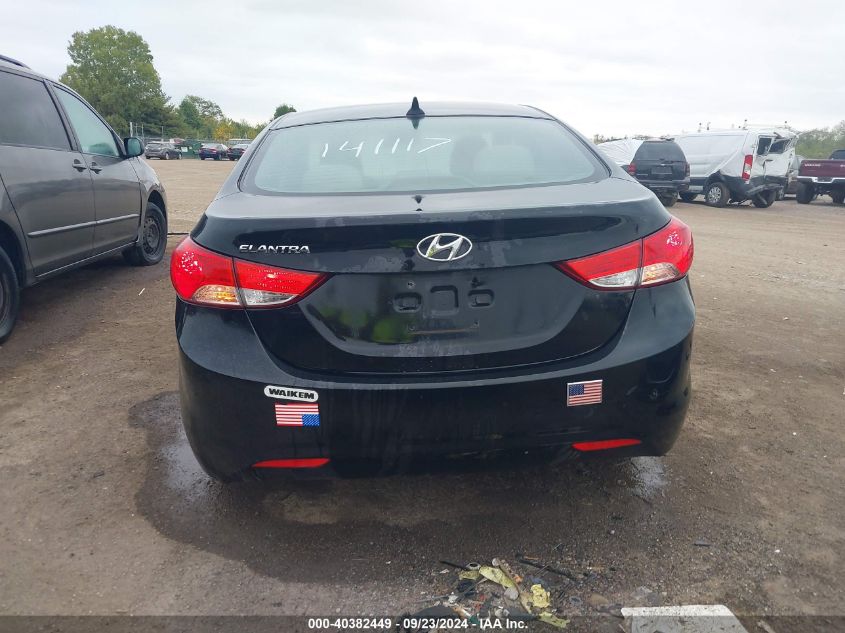 2012 Hyundai Elantra Gls VIN: 5NPDH4AE7CH141117 Lot: 40382449