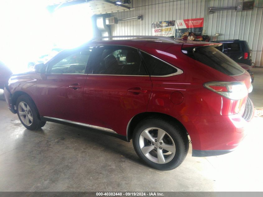 2010 Lexus Rx 350 VIN: JTJBK1BAXA2418065 Lot: 40382448