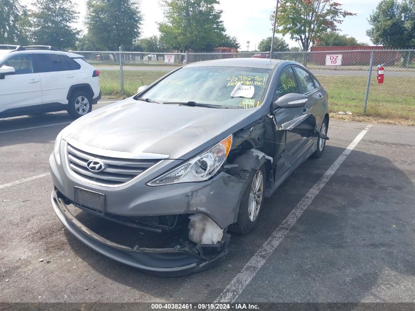 5NPEB4AC4EH876743 2014 Hyundai Sonata Gls