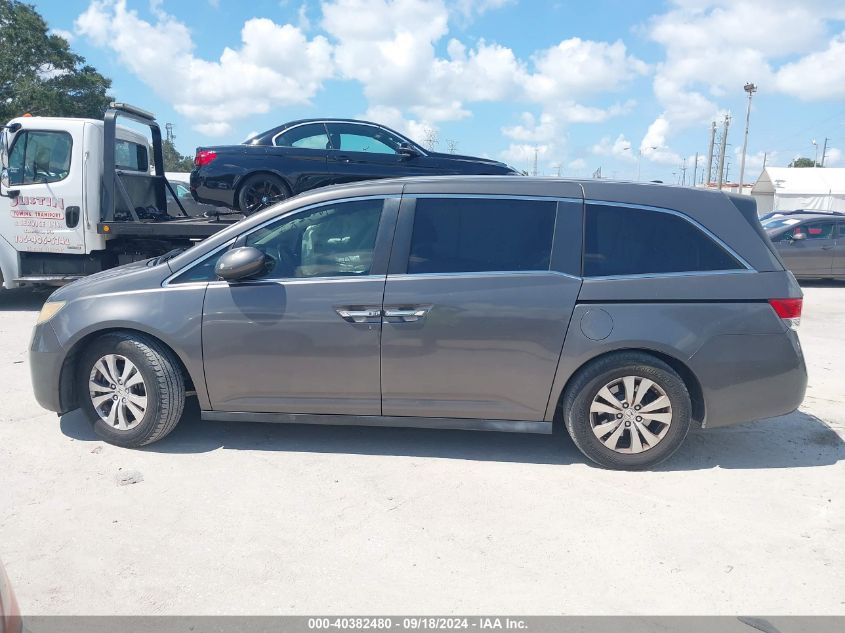 2015 Honda Odyssey Ex-L VIN: 5FNRL5H62FB017140 Lot: 40382480