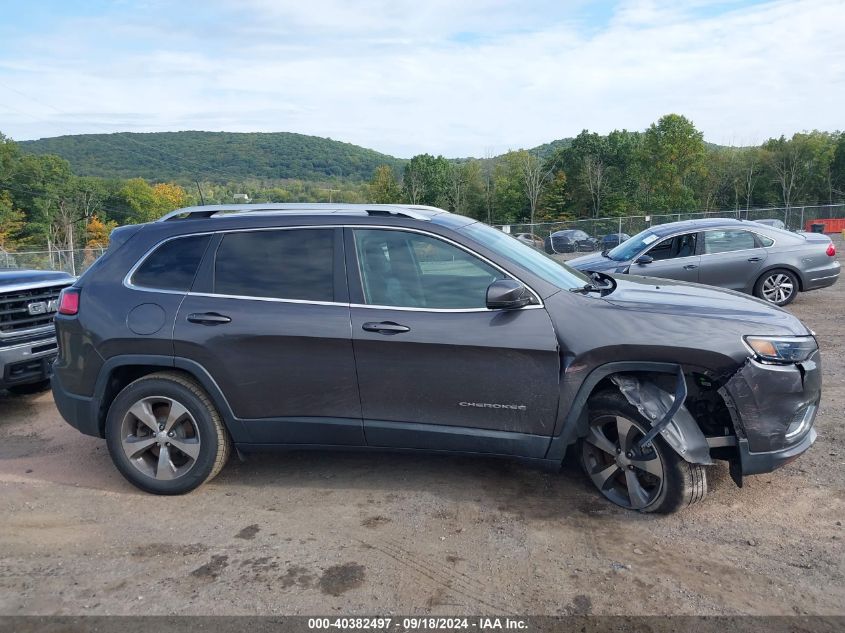 2019 Jeep Cherokee Limited 4X4 VIN: 1C4PJMDX3KD252282 Lot: 40382497