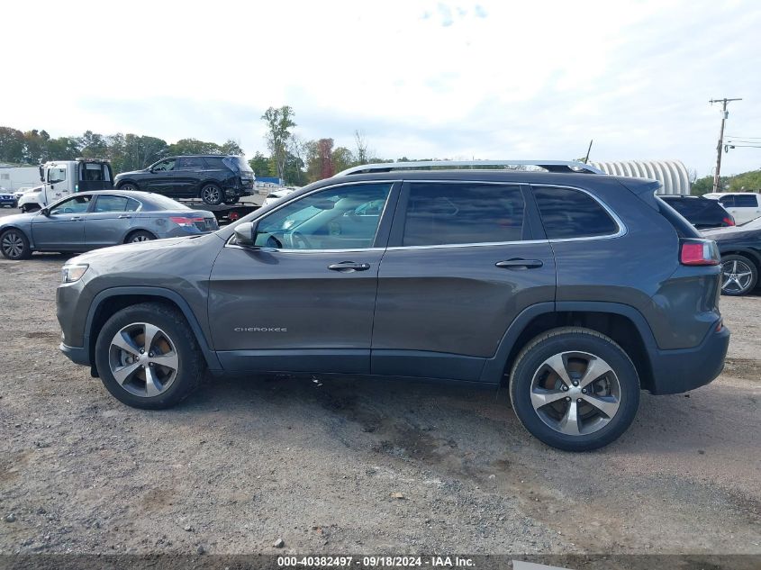 2019 Jeep Cherokee Limited 4X4 VIN: 1C4PJMDX3KD252282 Lot: 40382497