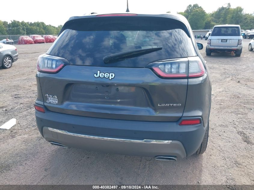 2019 Jeep Cherokee Limited 4X4 VIN: 1C4PJMDX3KD252282 Lot: 40382497