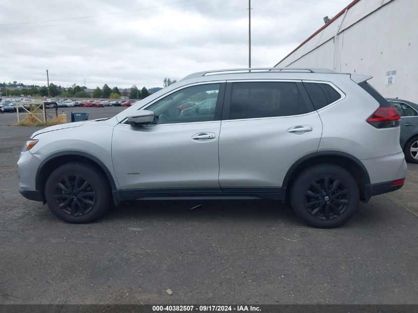 2018 Nissan Rogue Hybrid Sv VIN: 5N1ET2MV9JC797424 Lot: 40382507