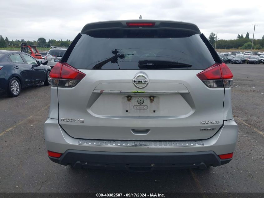 2018 Nissan Rogue Hybrid Sv VIN: 5N1ET2MV9JC797424 Lot: 40382507