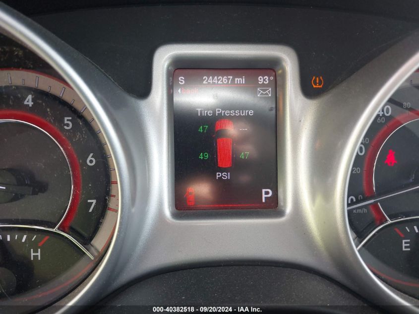 2013 Dodge Journey Sxt VIN: 3C4PDCBG9DT510693 Lot: 40382518