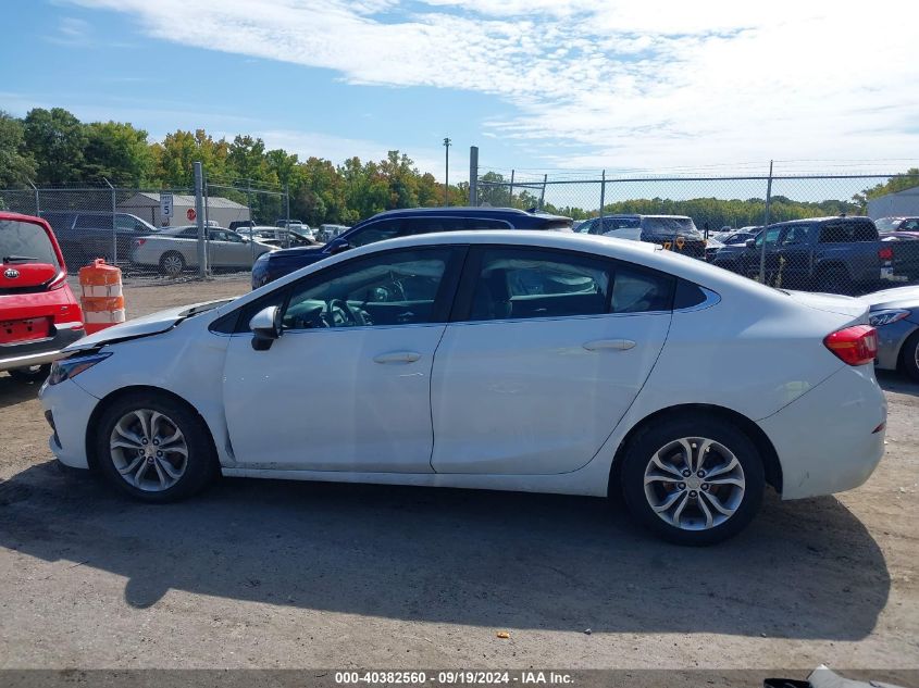 2019 Chevrolet Cruze Lt VIN: 1G1BE5SM6K7124266 Lot: 40382560