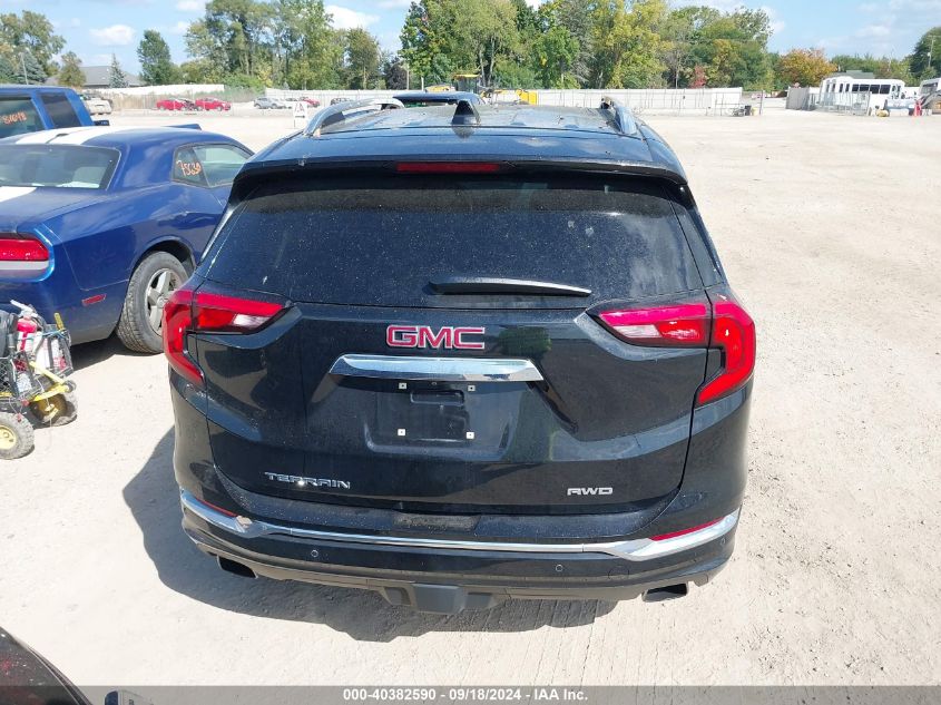 2020 GMC Terrain Awd Denali VIN: 3GKALXEX2LL132733 Lot: 40382590